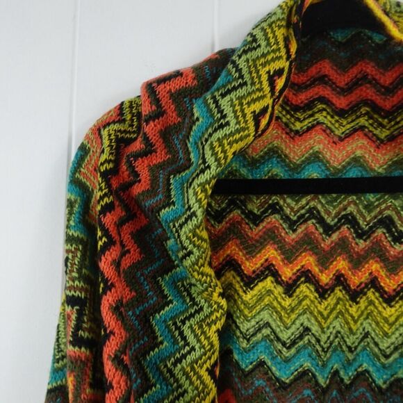 Steve Madden Womens Chevron Infinity Scarf Aztec Zig Zag - Picture 4 of 9